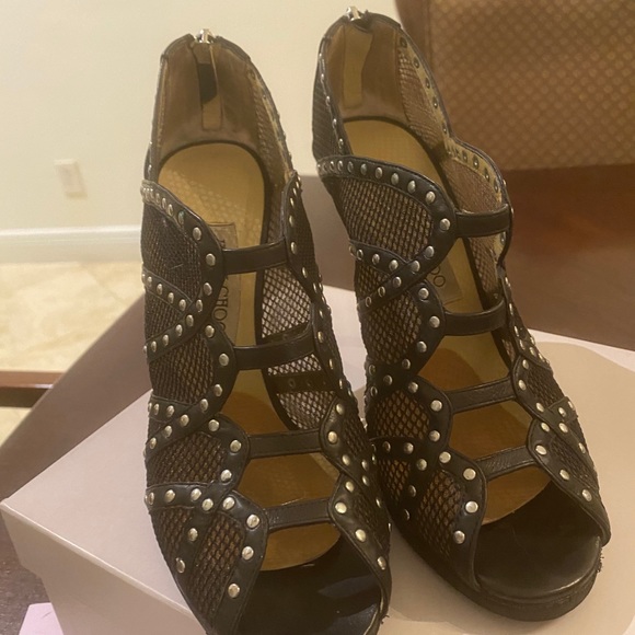 Authentic Jimmy Choo black shoes - Picture 2 of 14